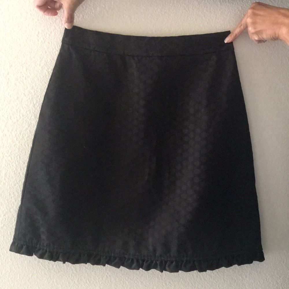 Kate Spade Polka Dot Jacquard Skirt